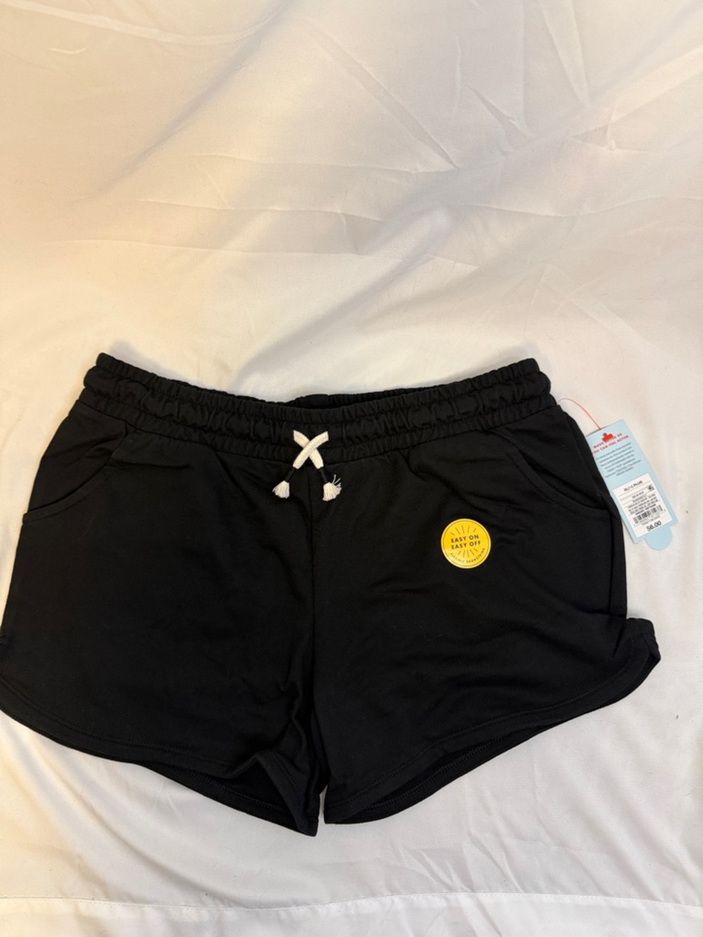 Girls' Knit Pull-on Shorts - Cat & Jack Black XL Plus